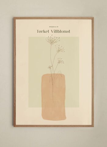 Affiche Villeblomst - 50x70 cm 1