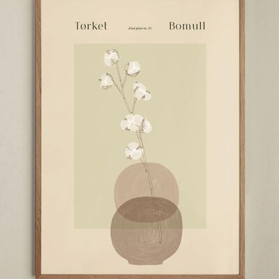 Affiche Bomull - 50x70 cm