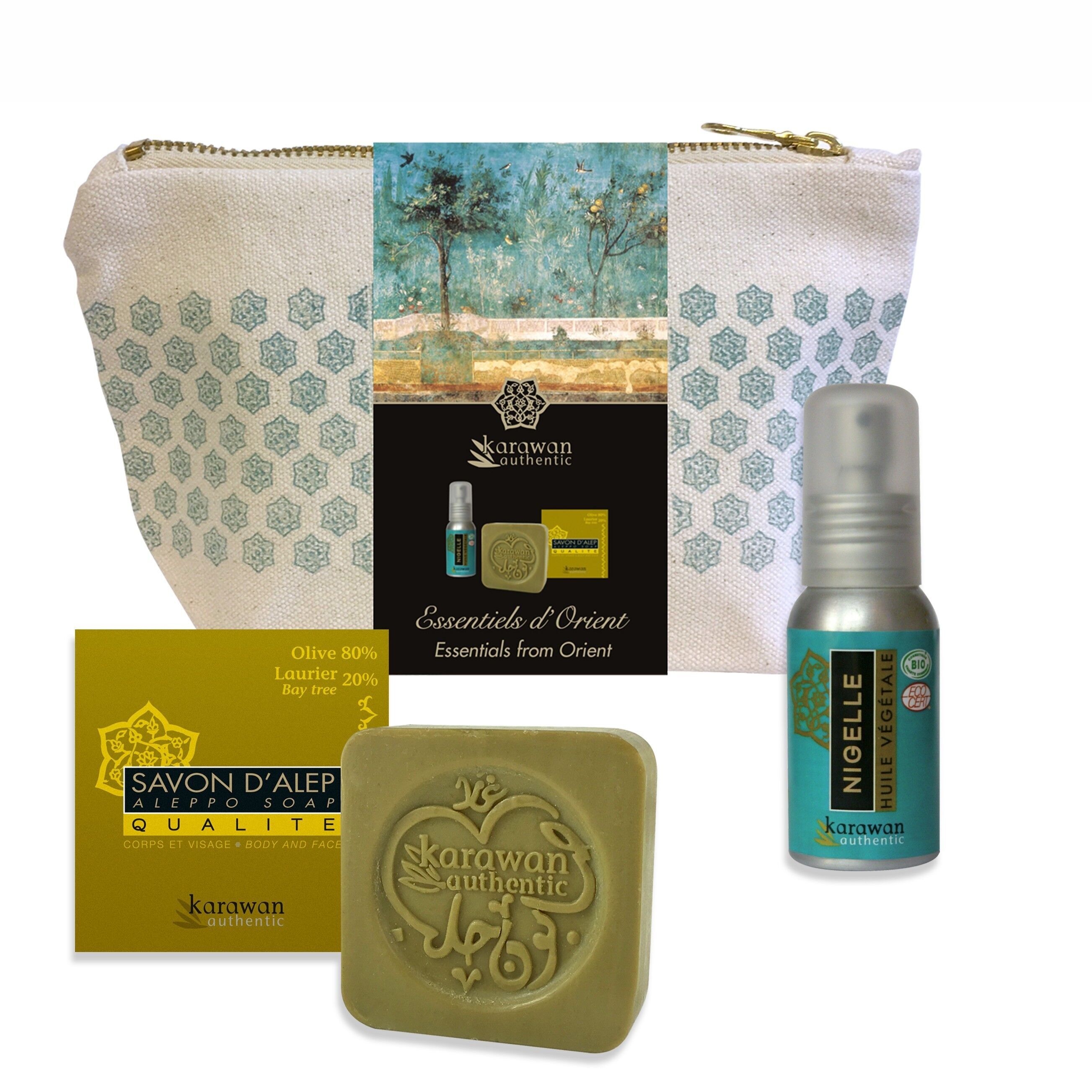 TROUSSE CADEAU BIEN-ÊTRE HAMMAM - ESSENTIELS D'ORIENT