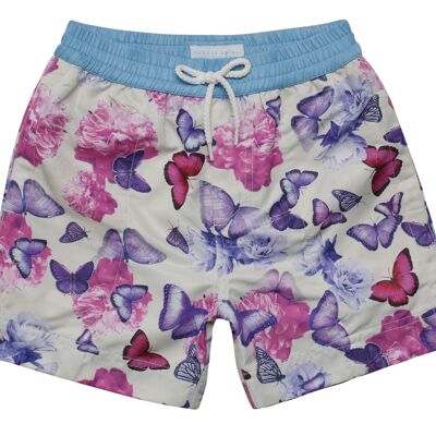Tranquil Butterfly Kids Swim Shorts