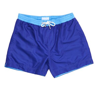 Royall Blue Luca Mid Length Men's Swim Shorts