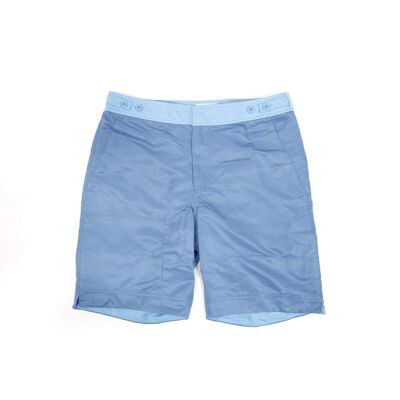 Cyprus Blue Billy Long Length Men's Swim Shorts