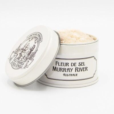 Flor de sal del río Murray