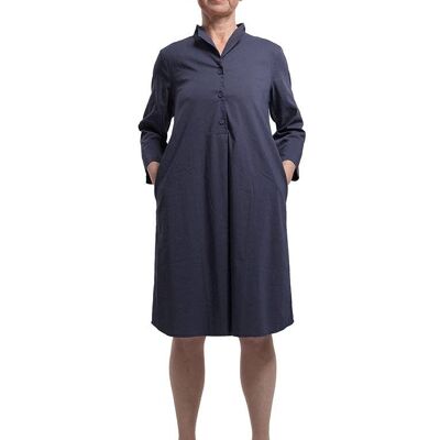 Shirt Dress Adele - Blue