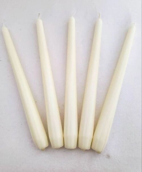 Taper Candle, Ivory