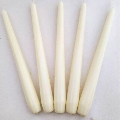 Taper Candle, Ivory