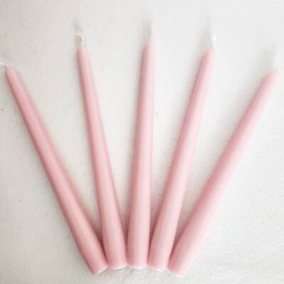 Taper Candle, Baby Blush