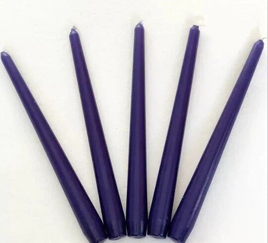 Vela cónica, azul intenso