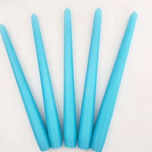 Taper Candle, Sky Blue