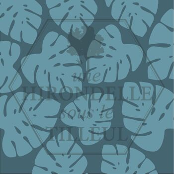 pin’s 25mm – feuilles de monstera 1064 3