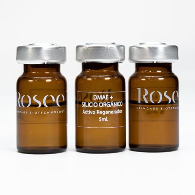 DMAE + ORGANIC SILICON 12 UNITS OF 5 ML