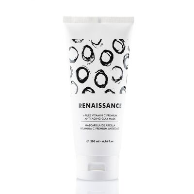 MASCARILLA DE ALGINATOS DE VITAMINA C PREMIUM RENAISSANCE