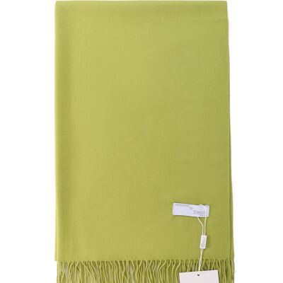 Pashmina scarf apple green