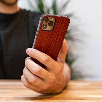 WoodCover iPhone 12 - Noyer - iPhone 12 Pro 5