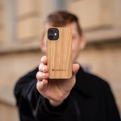 WoodCover iPhone 12 - roble - iPhone 12 Mini