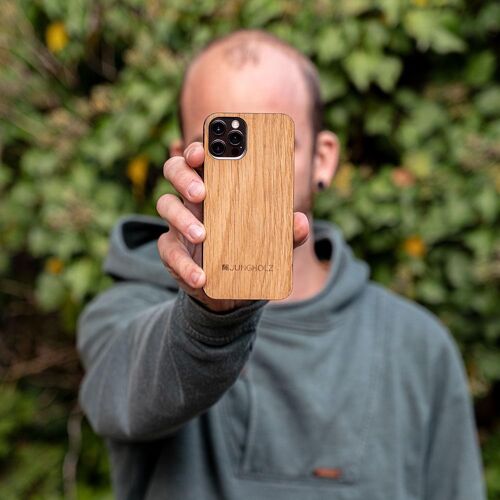 WoodCover iPhone 12 - Eiche - iPhone 12 Pro