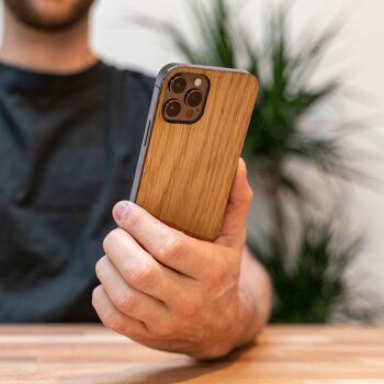 WoodCover iPhone 12 - chêne - iPhone 12 Pro 3