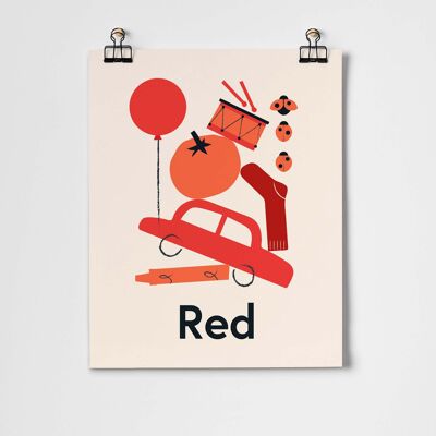 Favourite Colour Red Fine Art Print