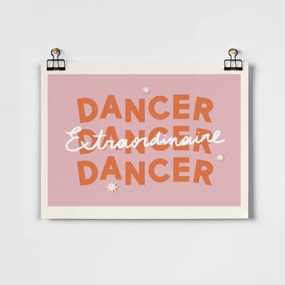 Dancer Extraordinaire Fine Art Print