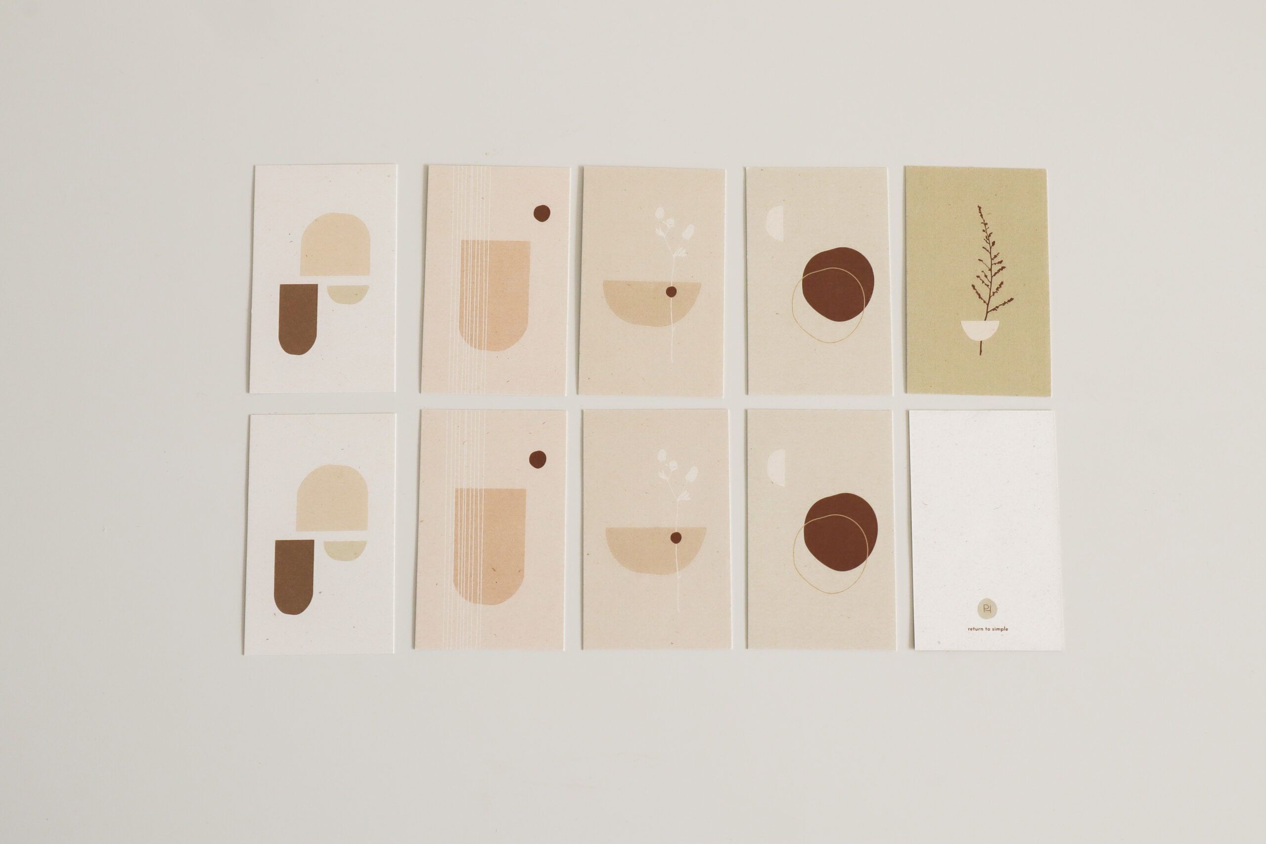 Geschenkanhänger P&amp;H | Satz von 10 Stück