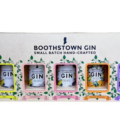 SET REGALO IN MINIATURA BOOTHSTOWN GIN 5X5CL