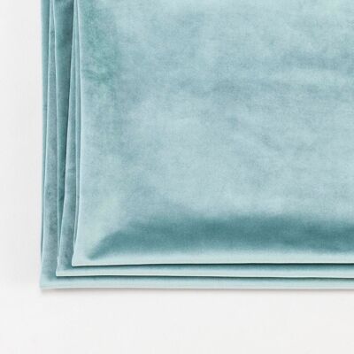 Fodera di ricambio per cuscino - Rettangolo M - 70x50x13cm - Azzurro - Senza ricamo