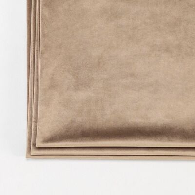 Housse de rechange pour coussin - Rectangle M - 70x50x13cm - Taupe - Sans broderie