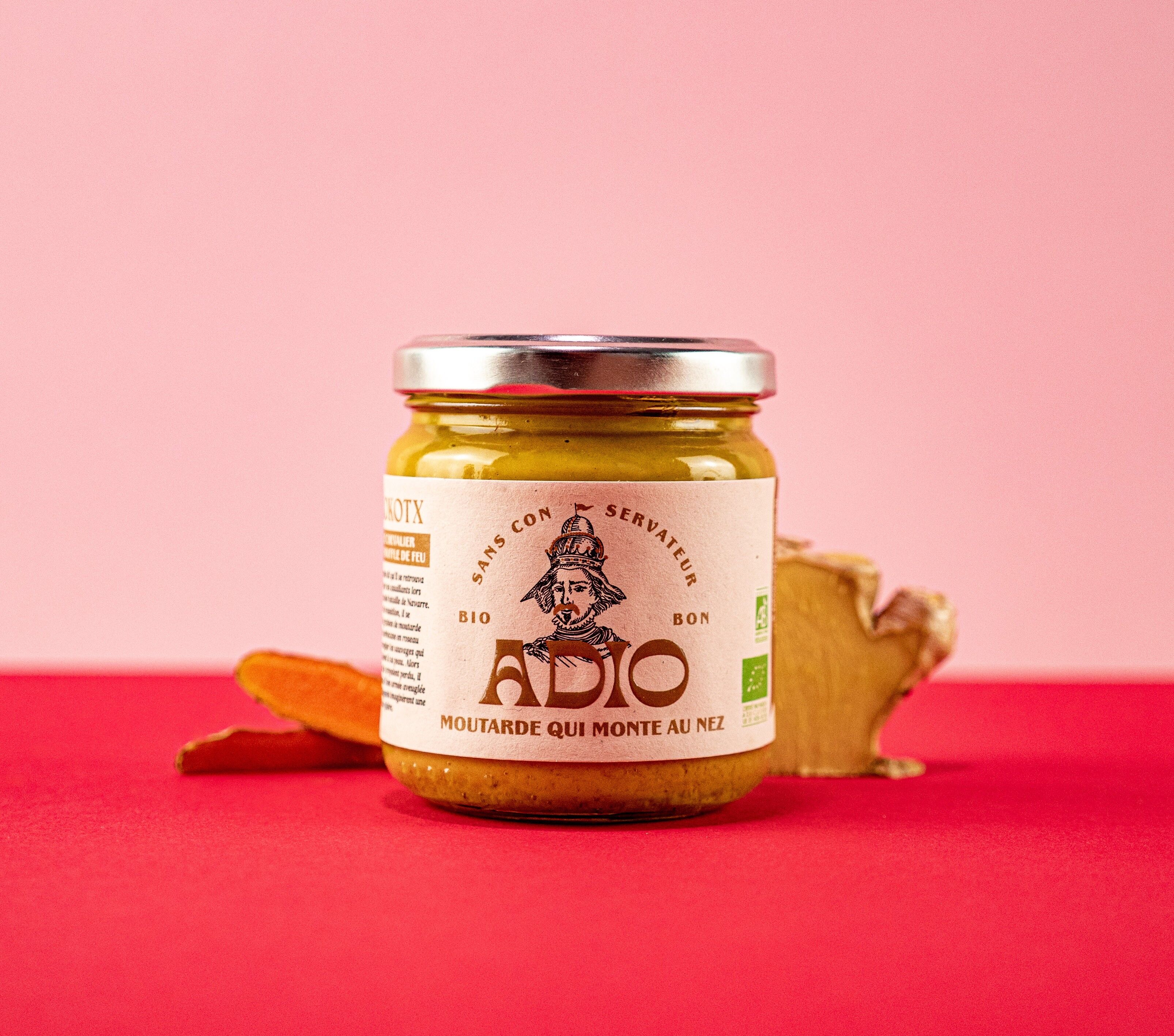 Moutarde Gingembre Curcuma BIO - ADIO by Olatu