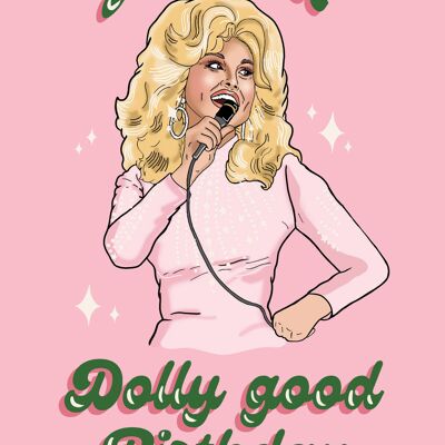 Dolly Parton Geburtstagskarte
