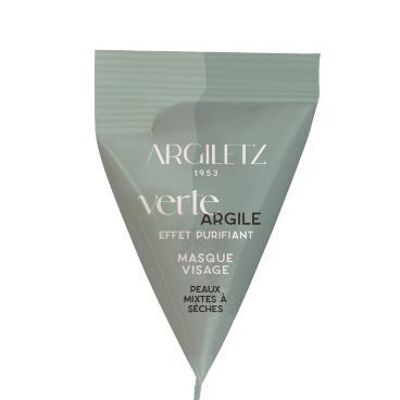 Berlingot masque argile verte 15ml