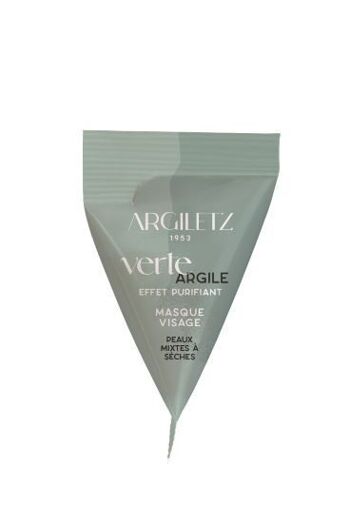 Berlingot masque argile verte 15ml