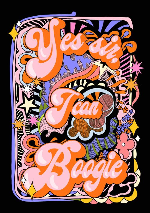 I Can Boogie Print