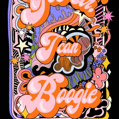 I Can Boogie Print