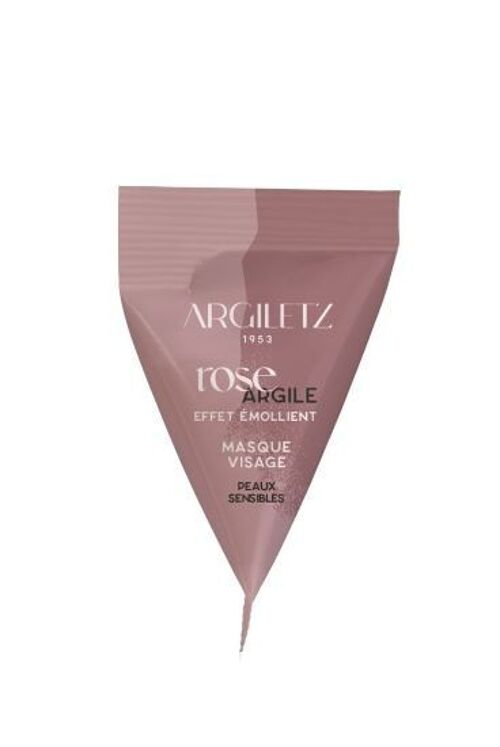Berlingot masque argile rose 15ml