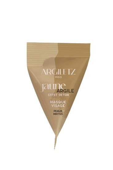 Maschera all'argilla gialla pronta all'uso Berlingot - 15 ml