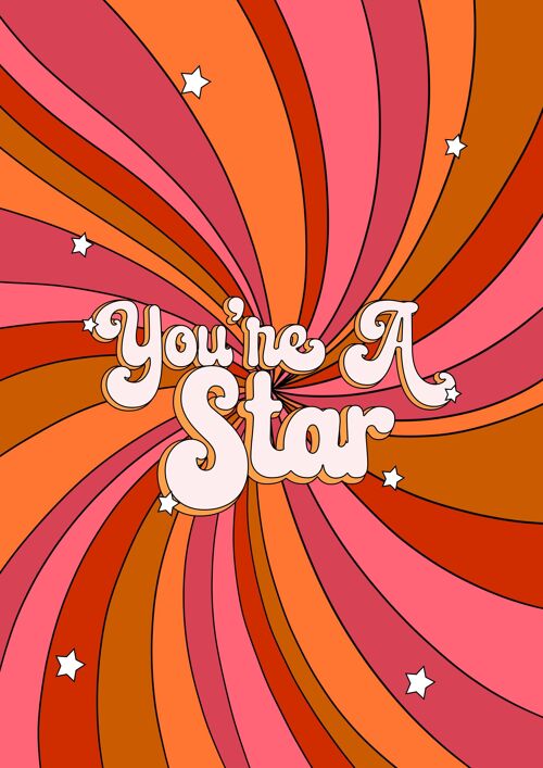 You're A Star Card