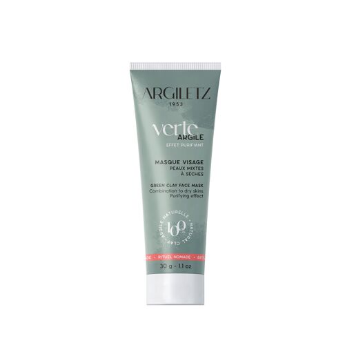 Mini masque argile verte prête à l'emploi 30gr