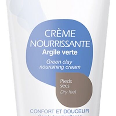 Organic nourishing cream for dry feet