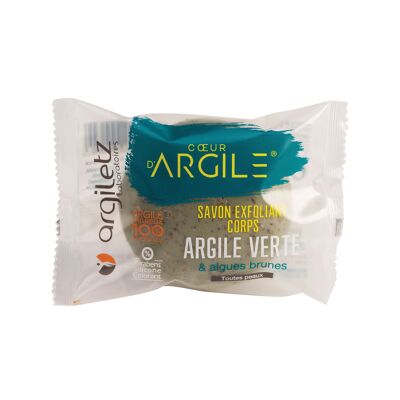 Savon Exfoliant argile verte