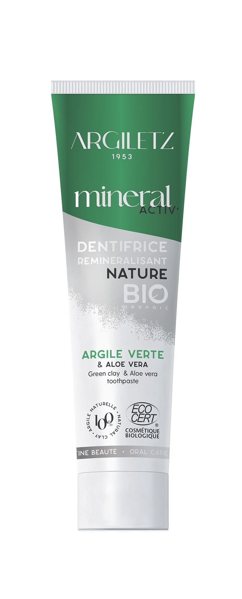 Natürliche remineralisierende Zahncreme / zertifizierte Bio-Aloe Vera* - 75 ml