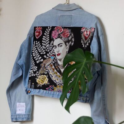 Short denim jacket Frida