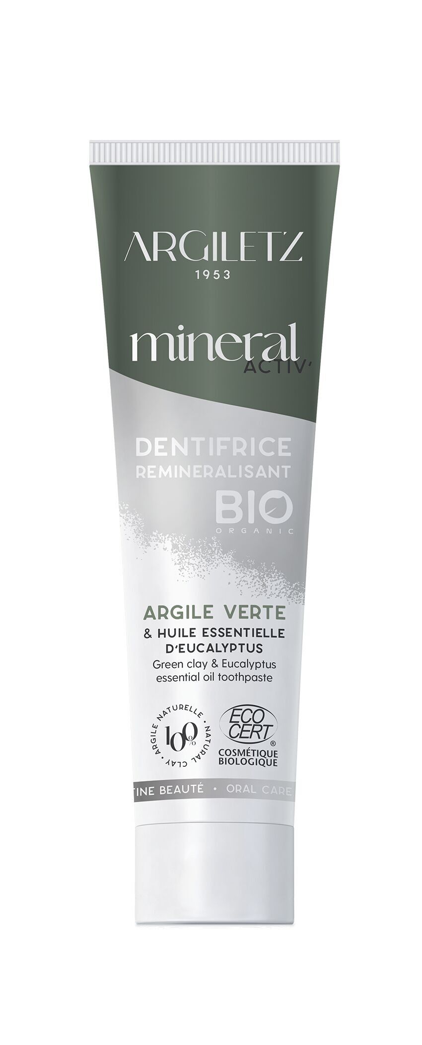 Dentifricio remineralizzante all'eucalipto certificato biologico* - 75 ml