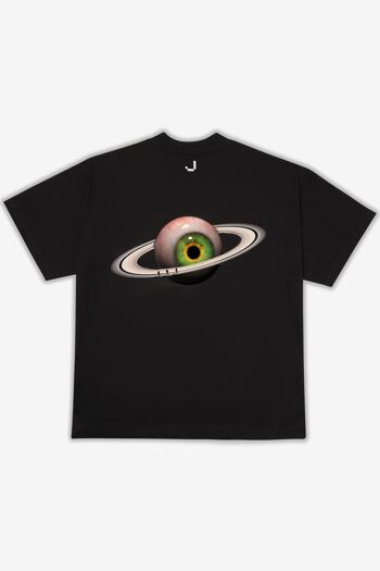T-Shirt "Planète Oeil" - Noir