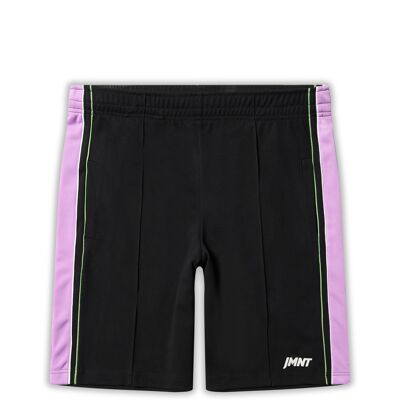 Shorts mit Band - Schwarz / Pink