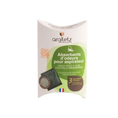 Sachet absorbant d'odeur pour aspirateur à l'eucalyptus