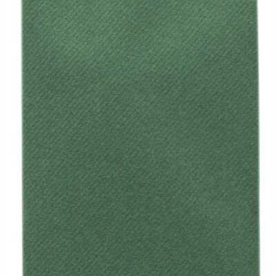 Einweg  Besteckserviette Dunkelgrün aus Linclass® Airlaid 40 x 40 cm, 12 Stück