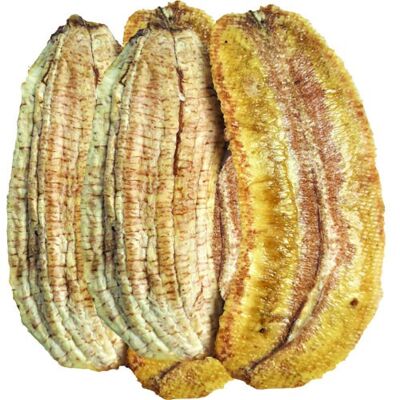Fette di banana essiccata biologica, senza zuccheri aggiunti, senza conservanti - 1 kg