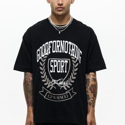 Sustainable Trophy Black T-shirt