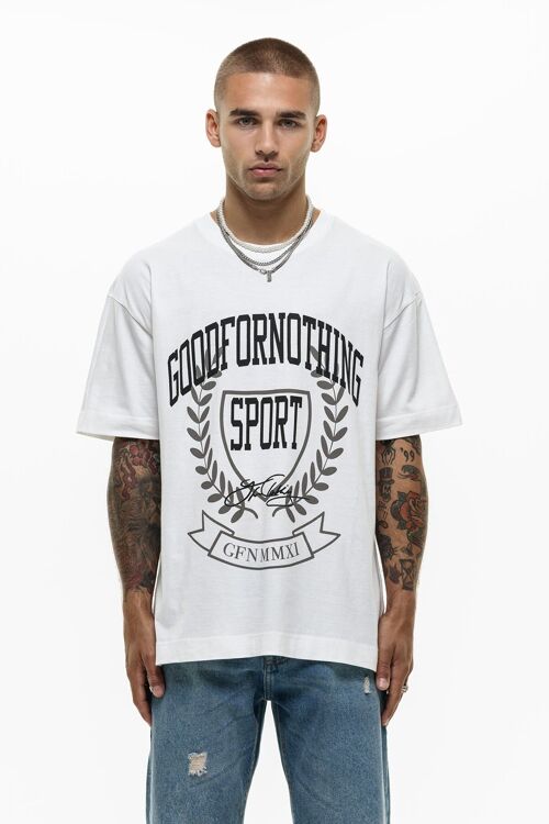 Sustainable Trophy White T-shirt