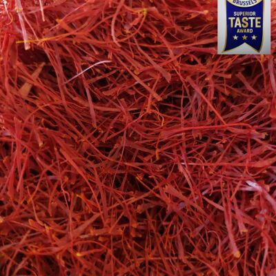 Saffron Afghan "THE BEST SAFRAN IN THE WORLD" / Filaments (stigmas) LOOPS / category I (extra) / Grade A + / vacuum bag / 100 grams